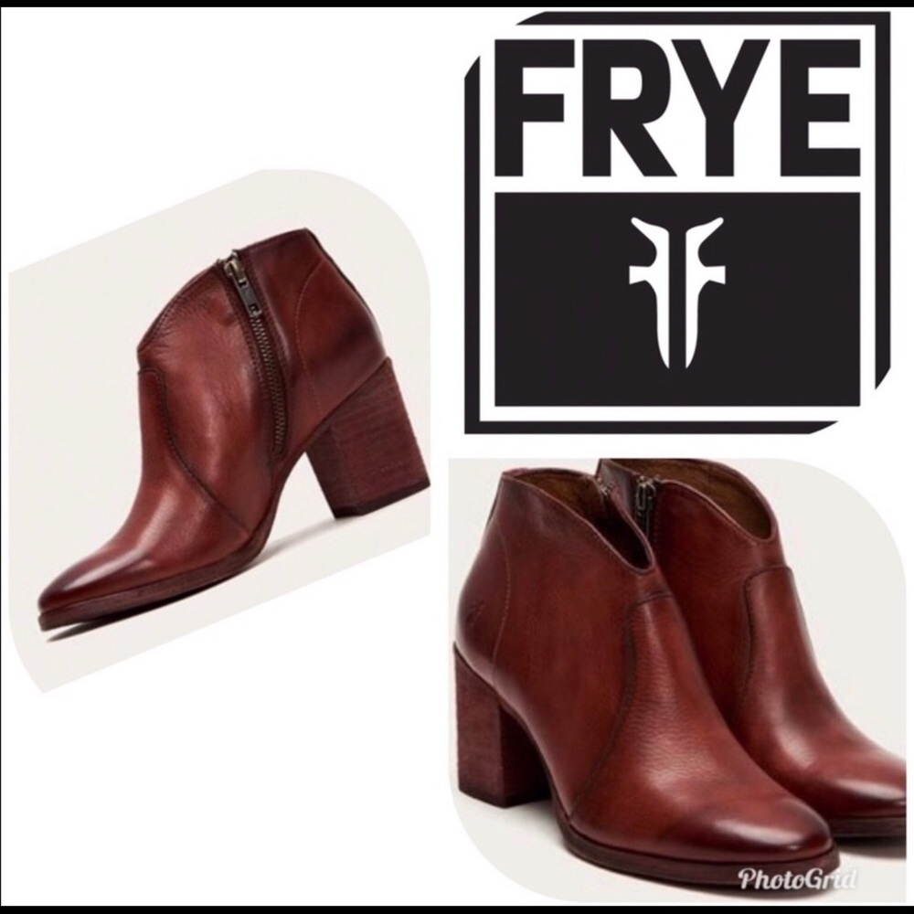 COPY - Frye leather New W/ box booties